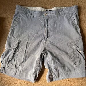 Polo Ralph Lauren Blue/White Pin Striped Cargo Shorts 40
